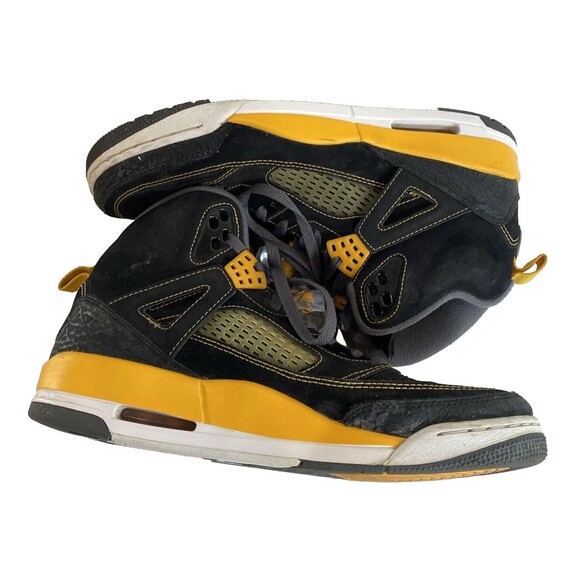 Nike Air Jordan Spiz’ike Black University Gold Mens 315371-030 SZ 11 RARE main image 6